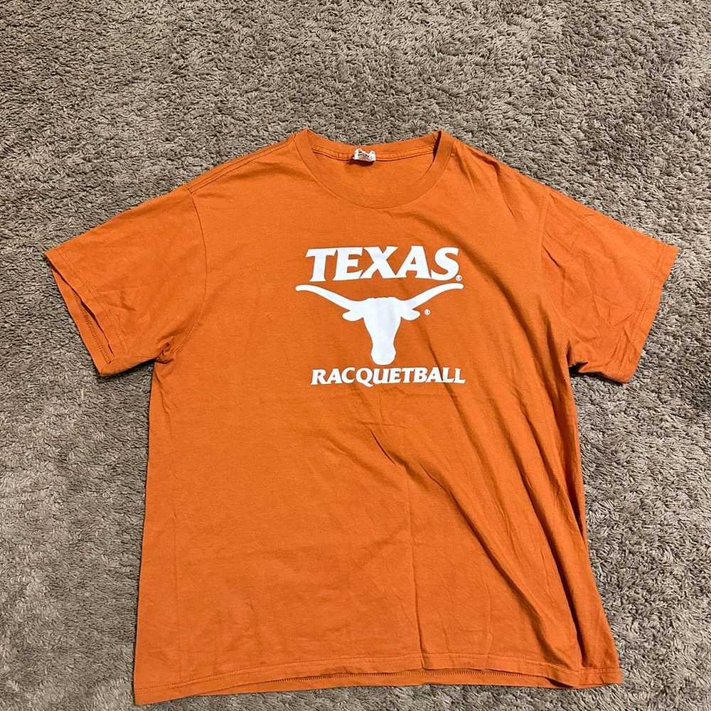 Vintage NCAA Hanes University of Texas “Racquetba… - image 1