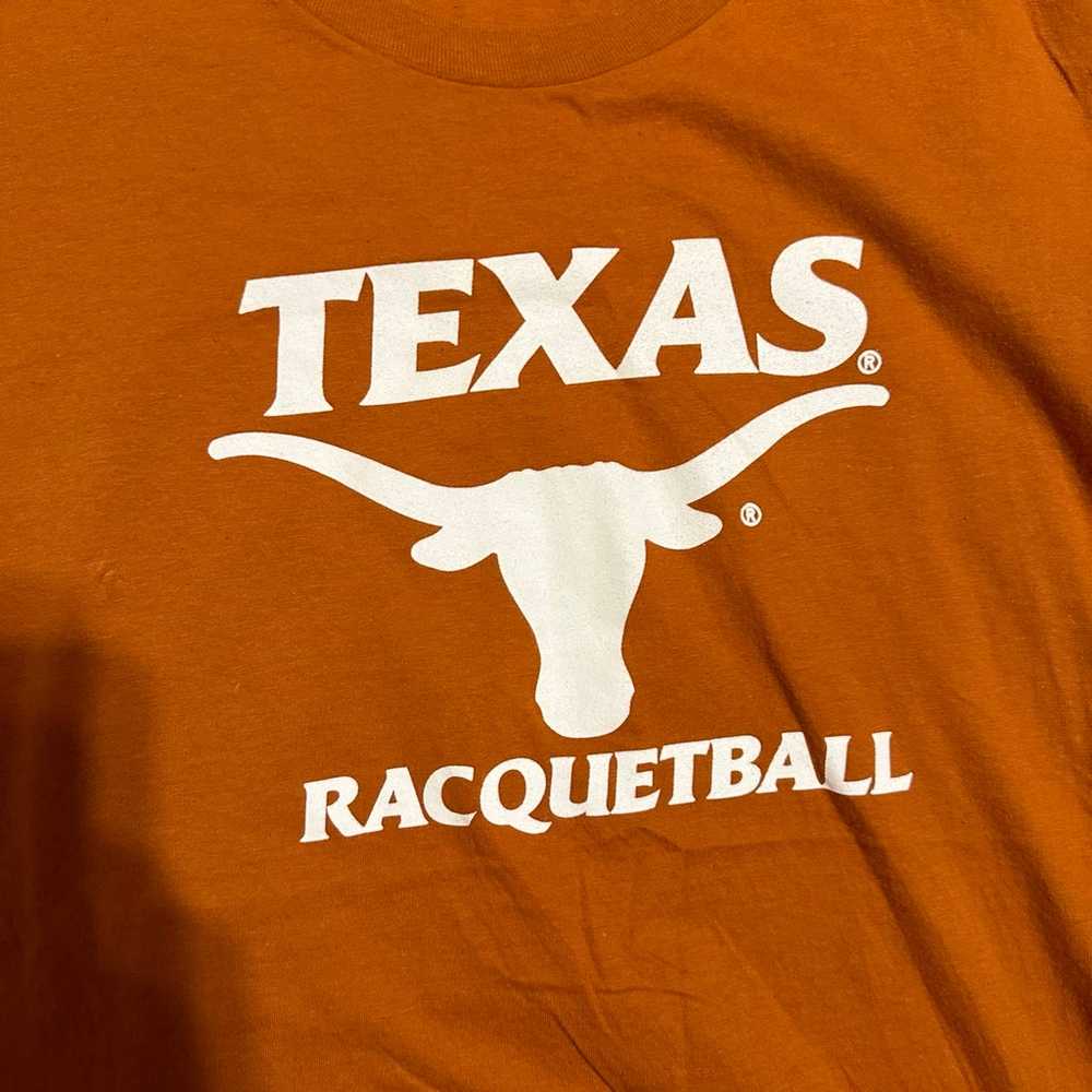 Vintage NCAA Hanes University of Texas “Racquetba… - image 2