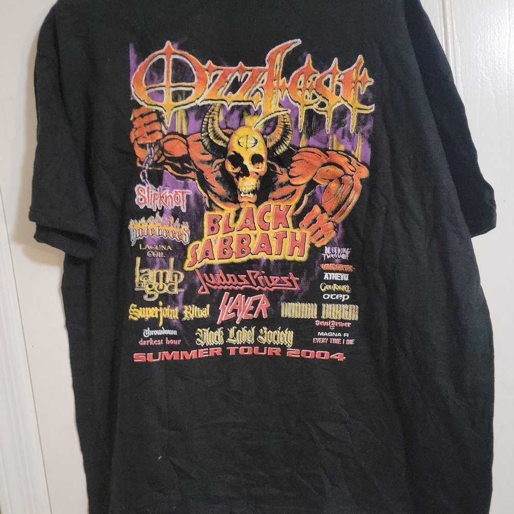 OzzFest 2004 mens XL shirt - image 6