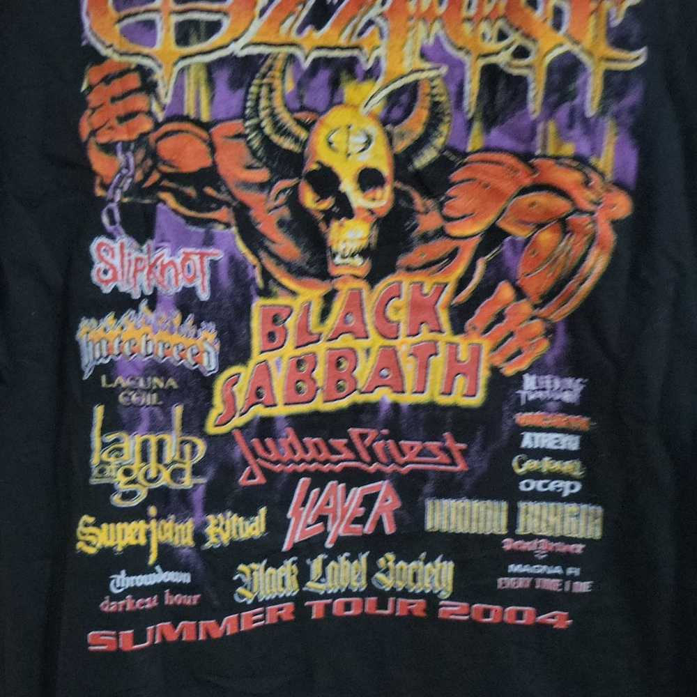 OzzFest 2004 mens XL shirt - image 7