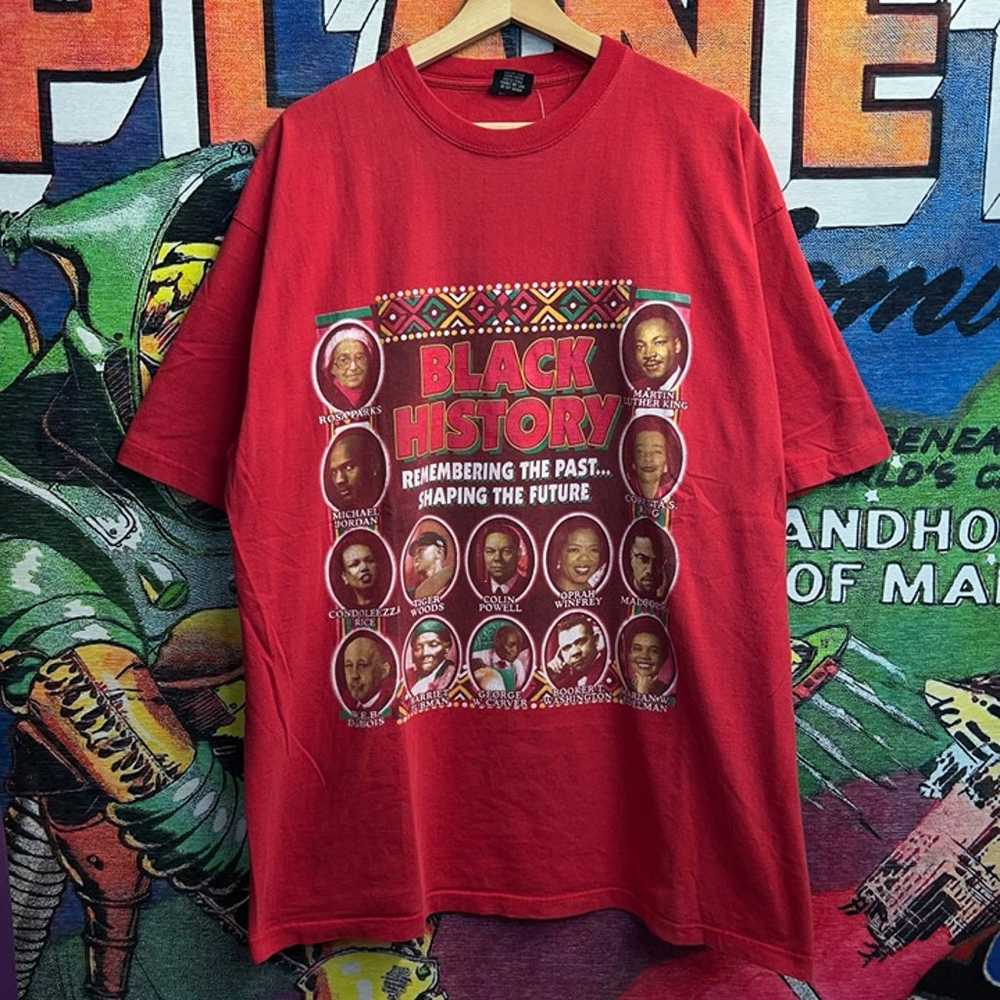 Y2K Black History Month Tee Size XL - image 1
