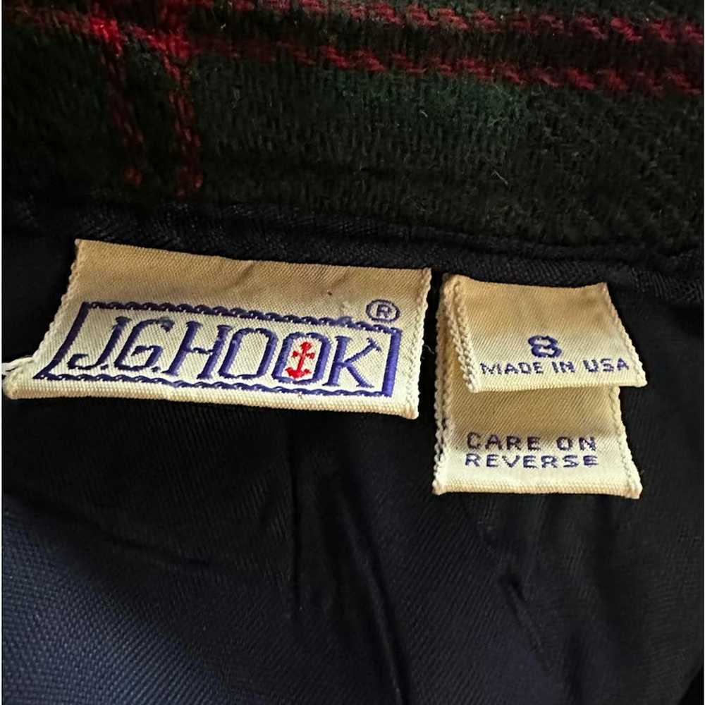 Vintage J.G. Hook Plaid Tartan Full Length Wool M… - image 10
