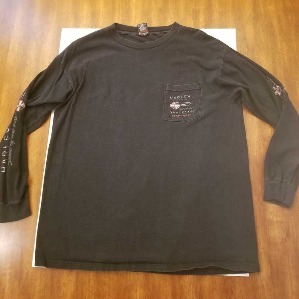 Vintage Harley Davidson Long Sleeve - image 1