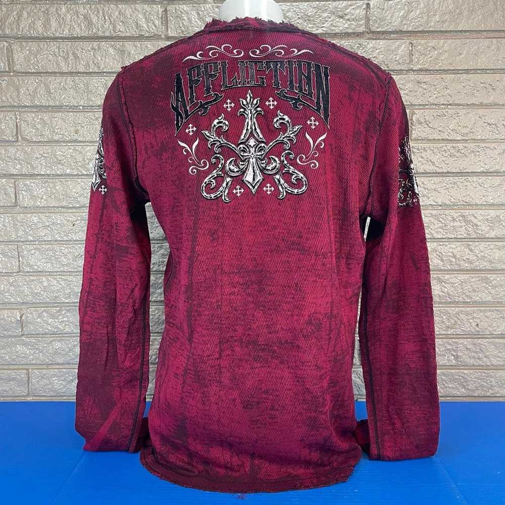 Affliction Men’s Reversible Long Sleeve Shirt Ame… - image 3