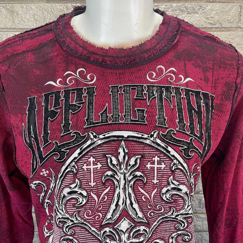 Affliction Men’s Reversible Long Sleeve Shirt Ame… - image 6