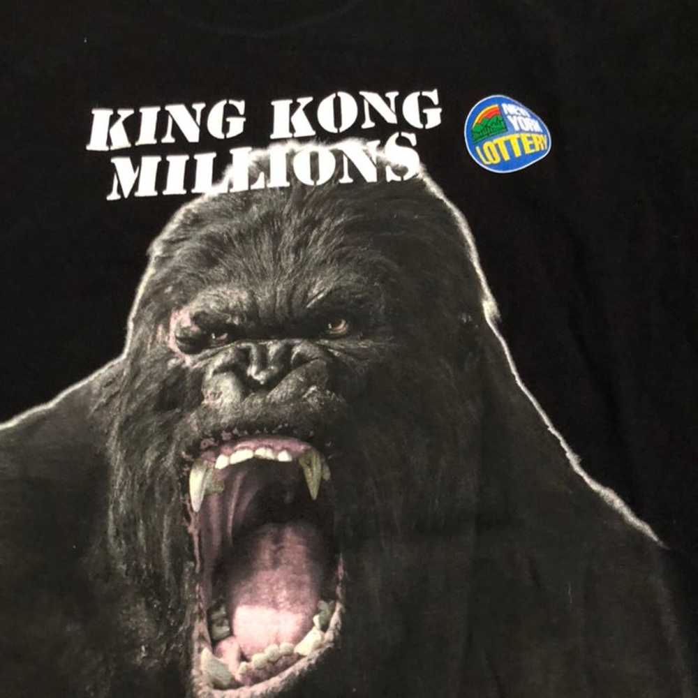 New york lottery king kong shirt XL - image 2