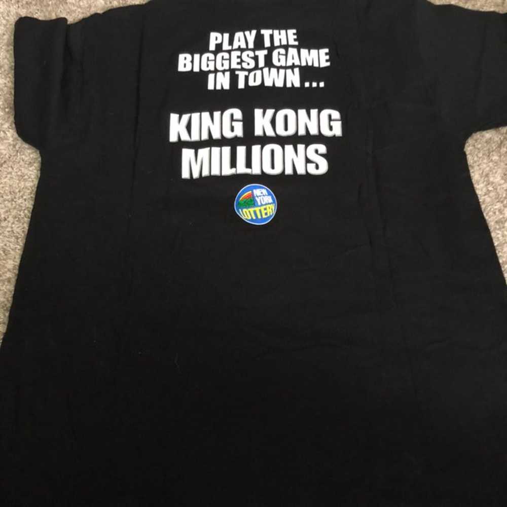 New york lottery king kong shirt XL - image 3