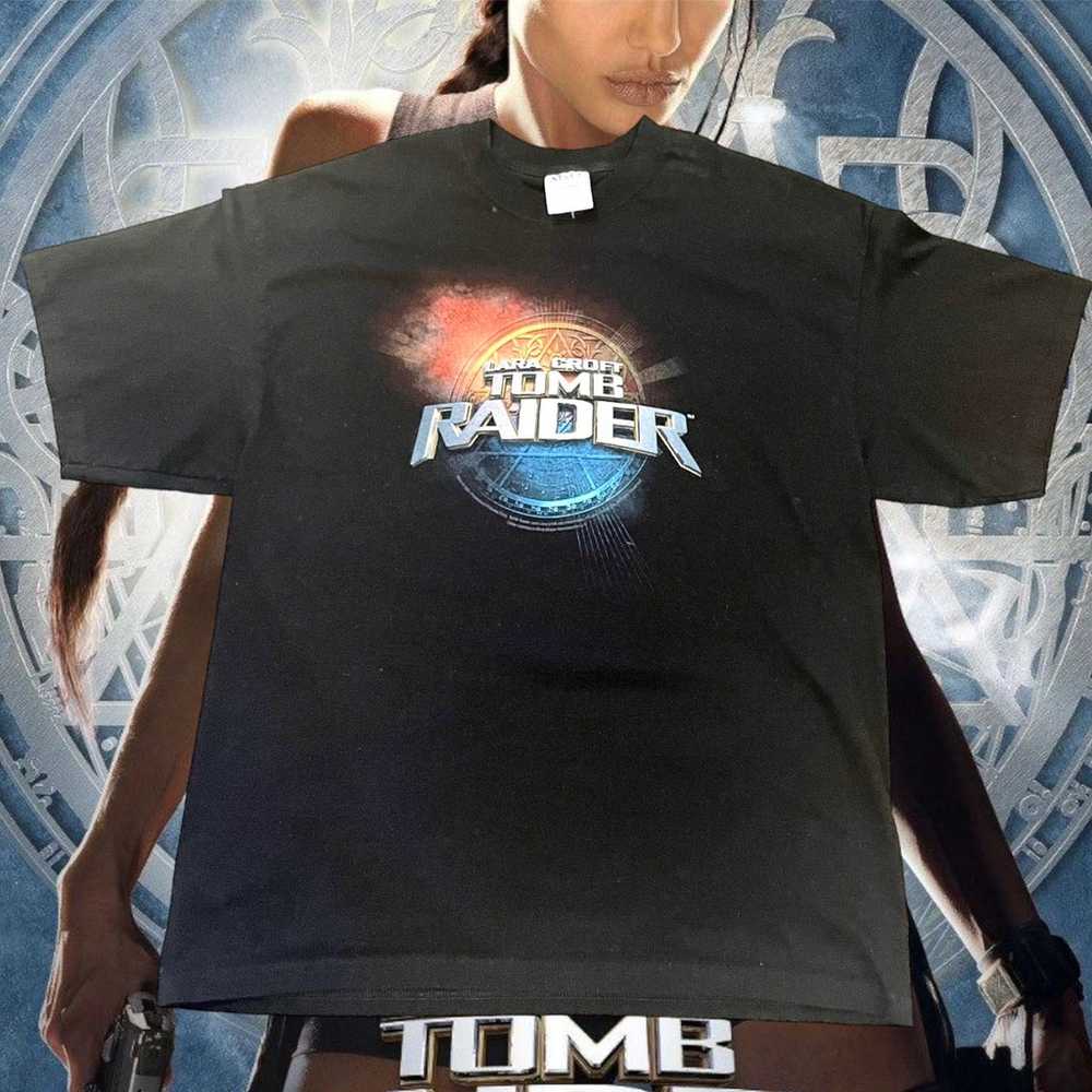 Lara Croft tomb raider movie promo shirt - image 1