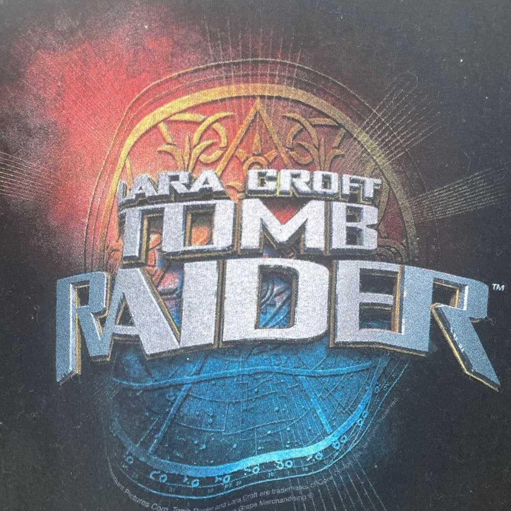 Lara Croft tomb raider movie promo shirt - image 3
