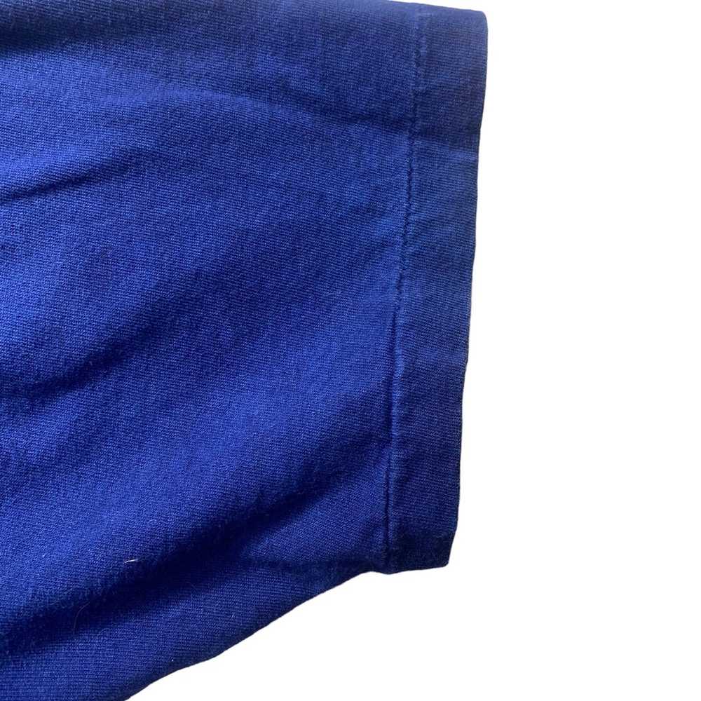 Blue single stitch shirt - image 7