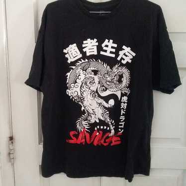 Savage Black Tee Shirt - image 1