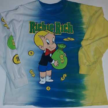 Richie Rich $$ Long Sleeve Pullover Shirt Mens Si… - image 1