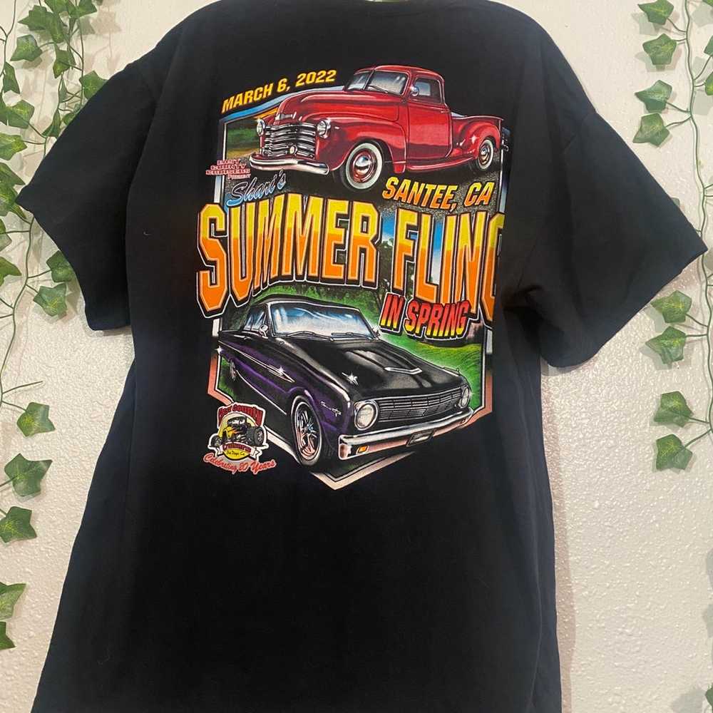 GILDAN Shirt T Shirt ultra Cotton Summer FLING IN… - image 1