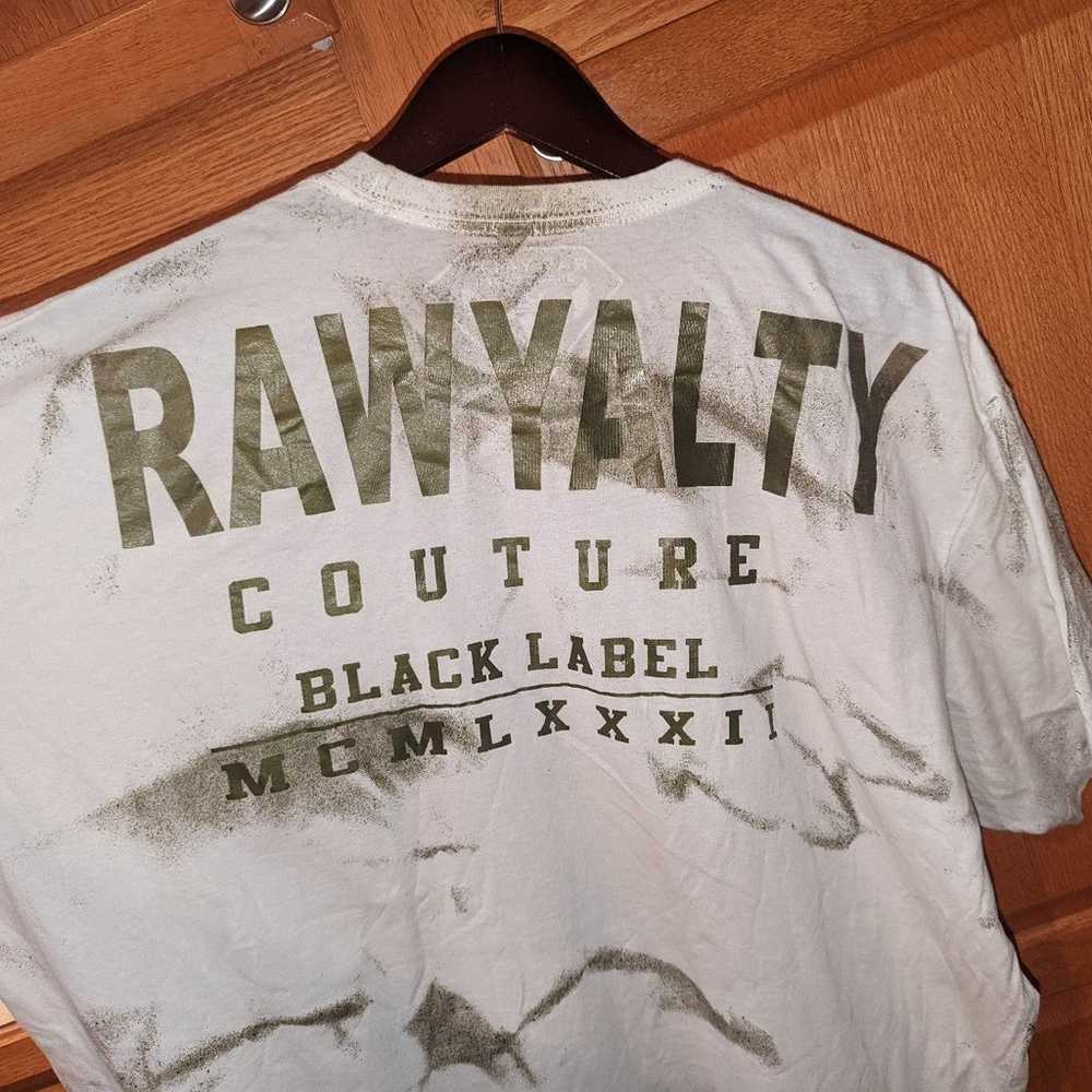 Vintage Y2K rawyalty black label T Shirt Men size… - image 5