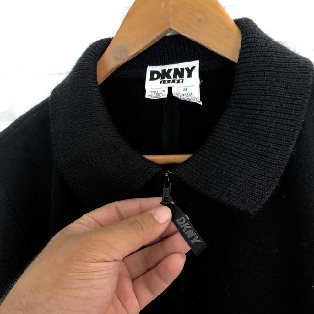 DKNY × Japanese Brand RARE ULTIMATE BLACK CROPPED… - image 7