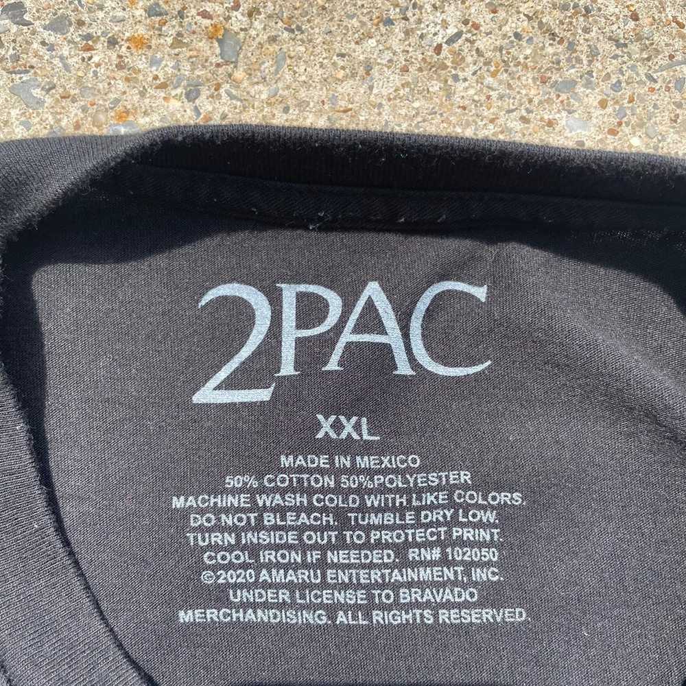Tupac Rap T-shirt 2Pac licensing size XXL - image 5