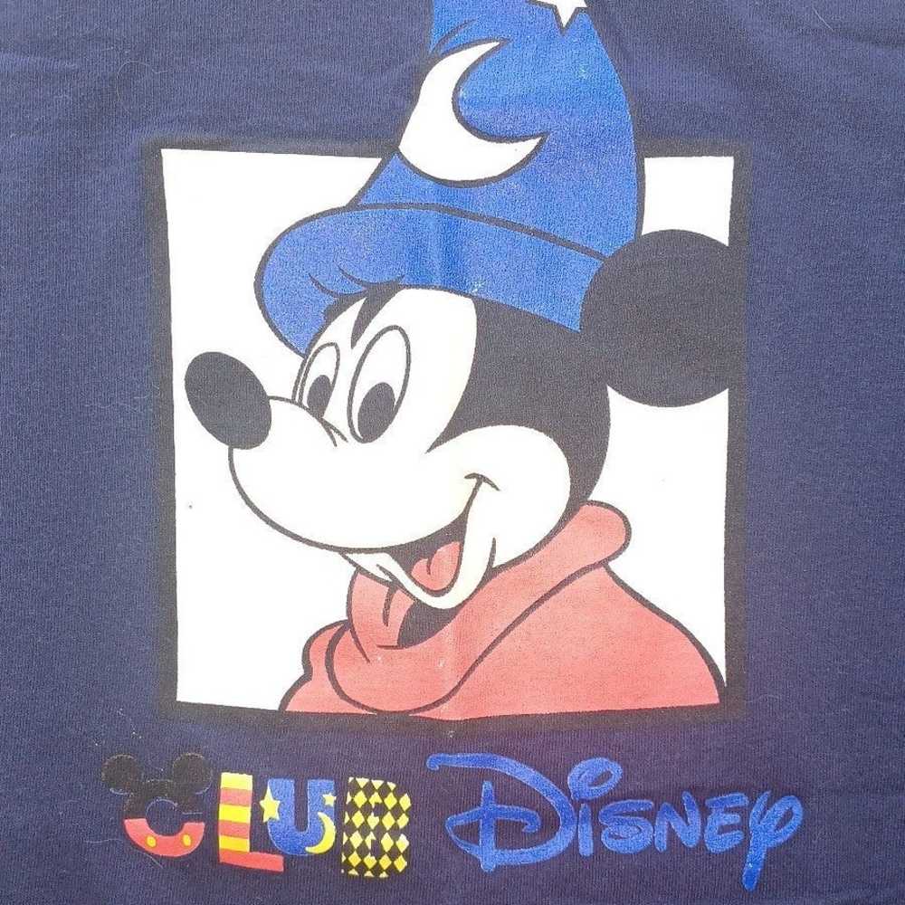 Club Disney Shirt Vintage Adult Plus 2X XXL Rare - image 1