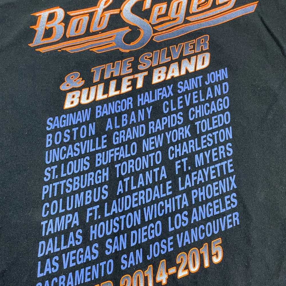 Bob Seger Ride Out 2014 2015 Concert Tour T Shirt… - image 10