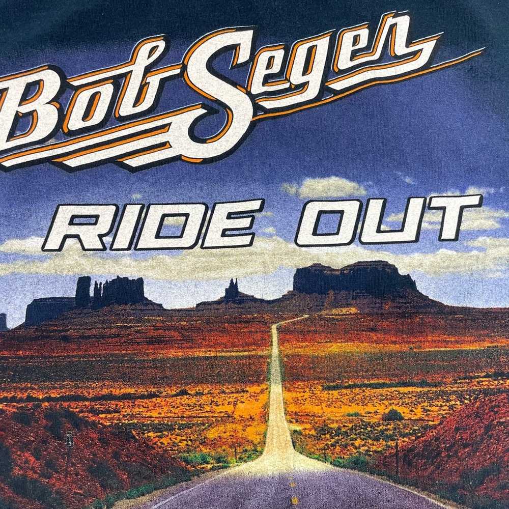 Bob Seger Ride Out 2014 2015 Concert Tour T Shirt… - image 3