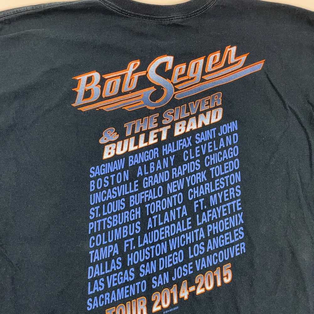 Bob Seger Ride Out 2014 2015 Concert Tour T Shirt… - image 9