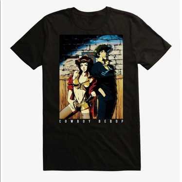 Cowboy Bebop Spike and Faye On Wall T-Shirt Size … - image 1