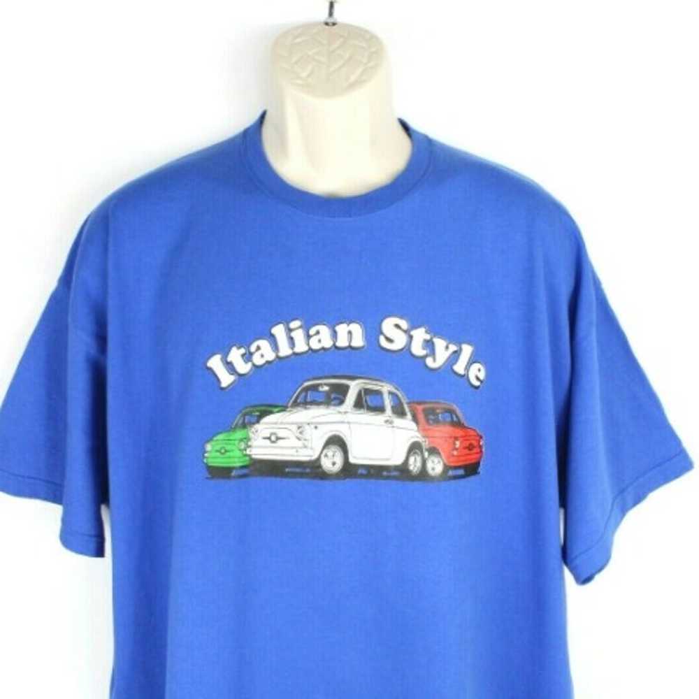 Italian Style Mens Vintage T Shirt 2xl - image 2