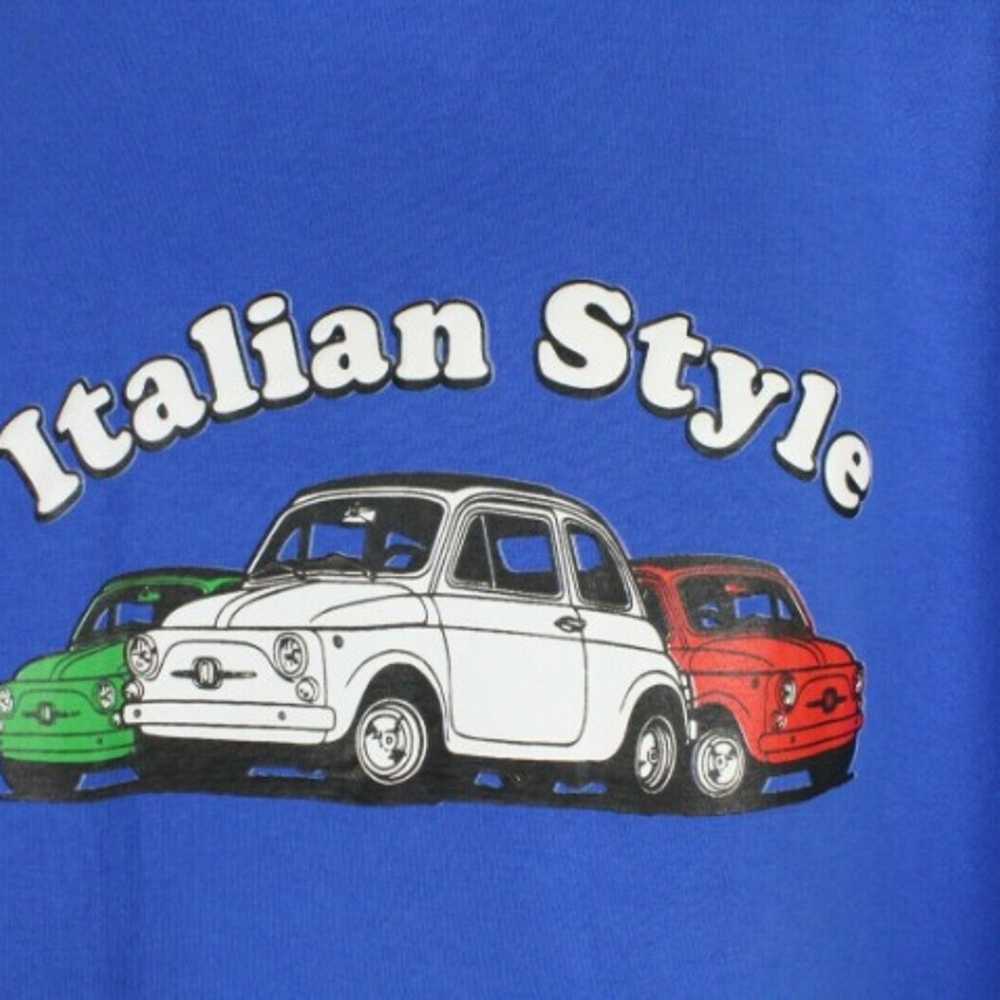 Italian Style Mens Vintage T Shirt 2xl - image 3