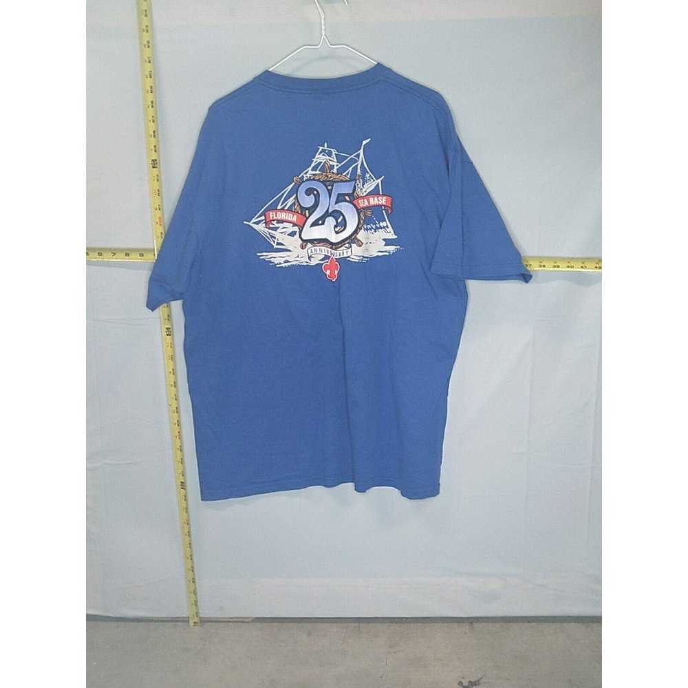 Florida 25th Anniversary Sea Base 2XL T Shirt Boy… - image 3