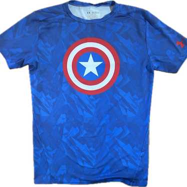 Under Armour Marvel Captain America Men's Fitted Hat L/XL