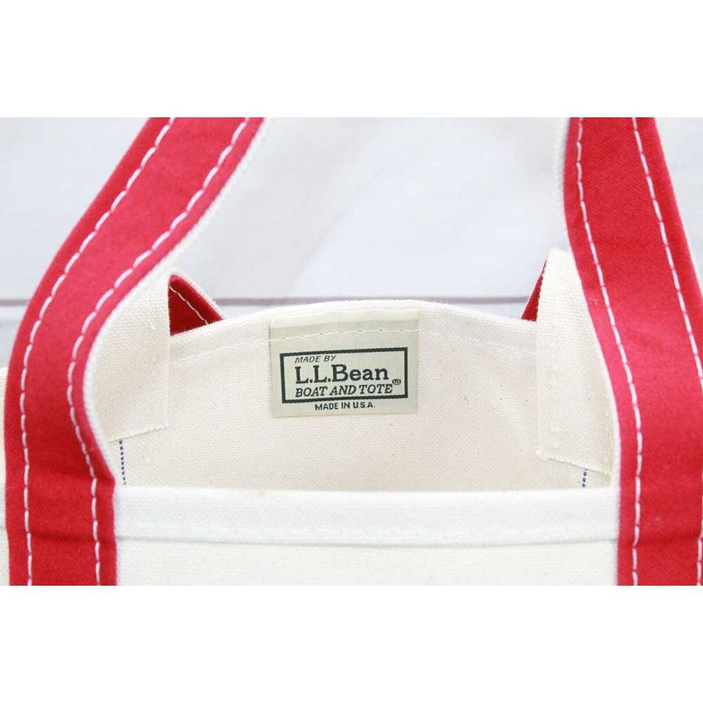 L.L. Bean LL BEAN Boat & Tote Embroidered Purse T… - image 7