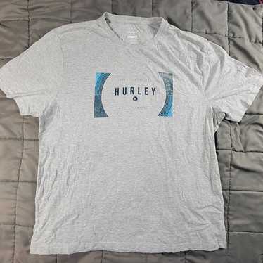 Hurley Mens 2XL Gray Shirt Short Sleeve Casual Co… - image 1