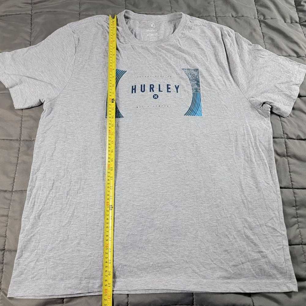 Hurley Mens 2XL Gray Shirt Short Sleeve Casual Co… - image 7