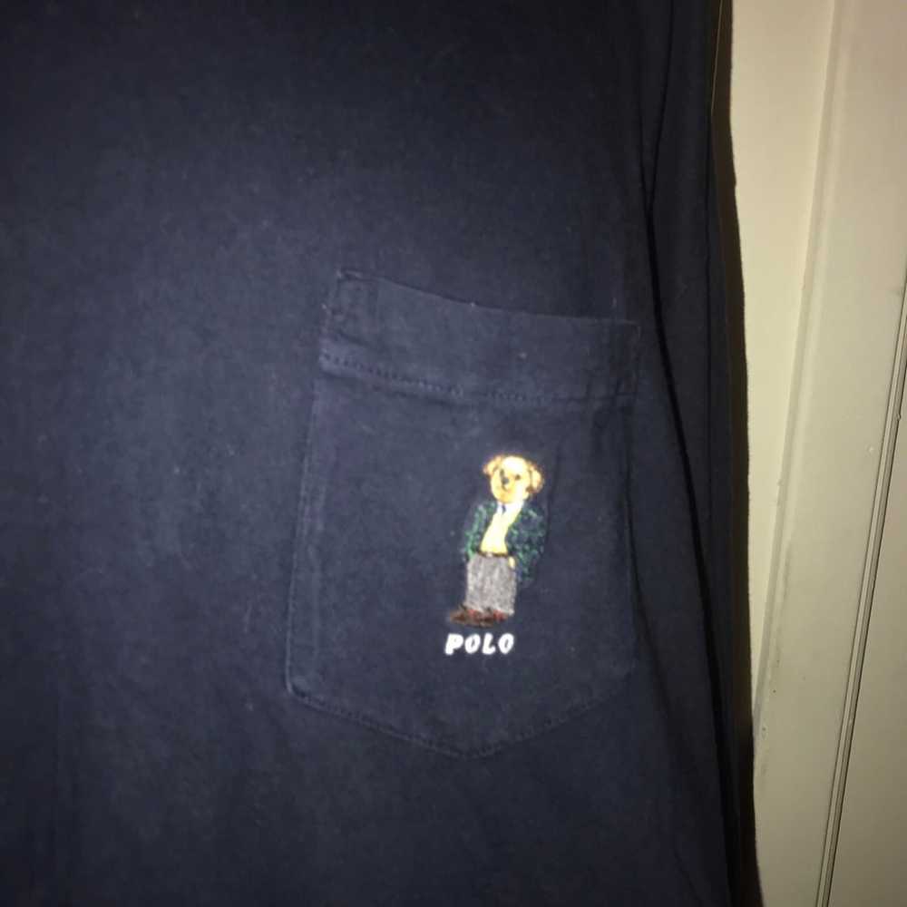 Polo Ralph Lauren ‘ Polo Bear’ Vintage Pocket Lon… - image 3