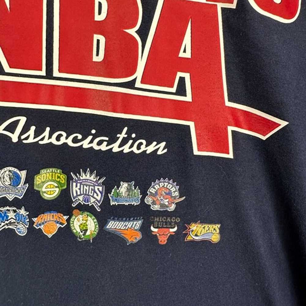 NBA Shirt Mens 2XL Blue Slamtime National Basketb… - image 8
