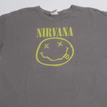 vintage nirvana bleach shirt 90s sub pop kurt cobain grunge aic