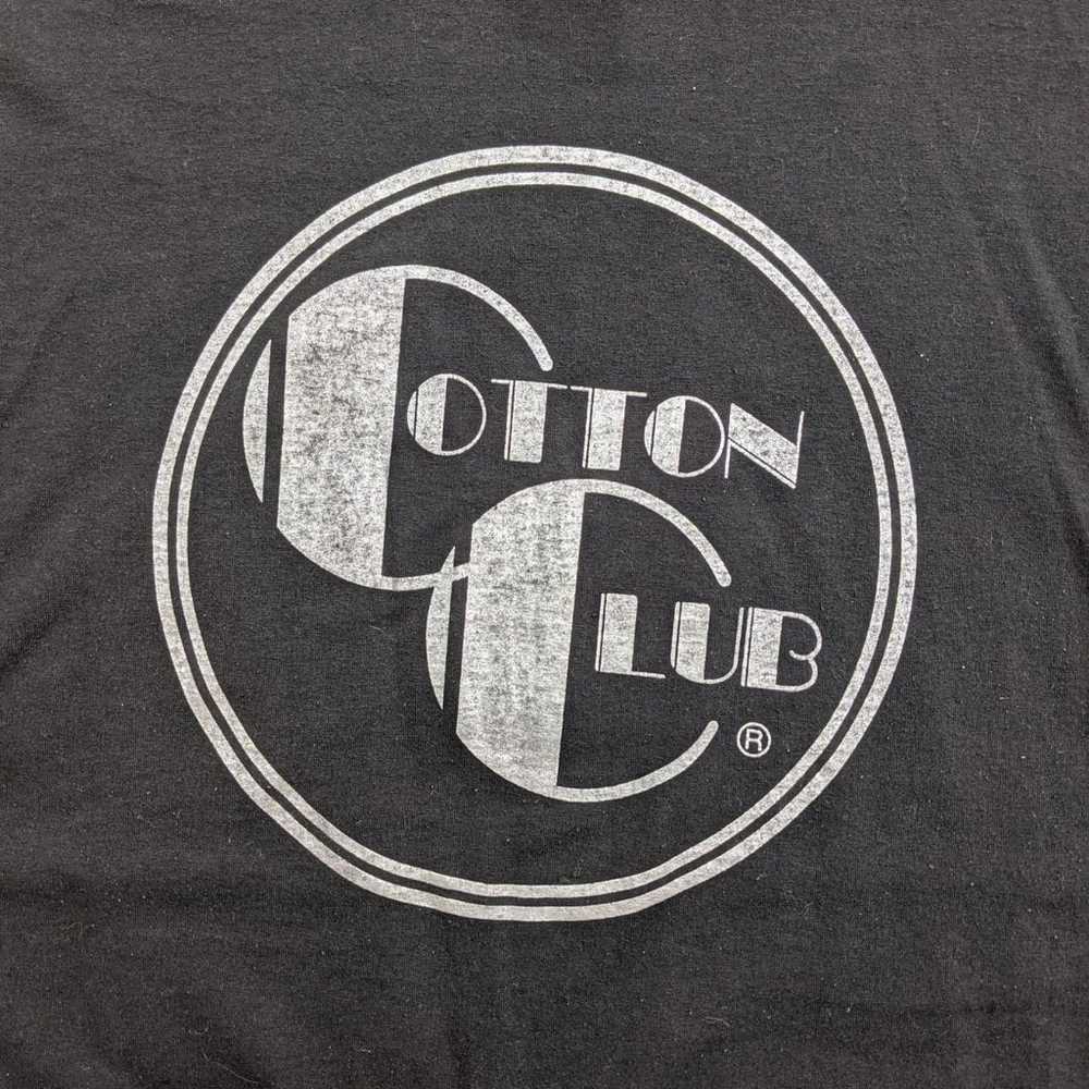 Vintage Cotton Club logo t-shirt - image 2