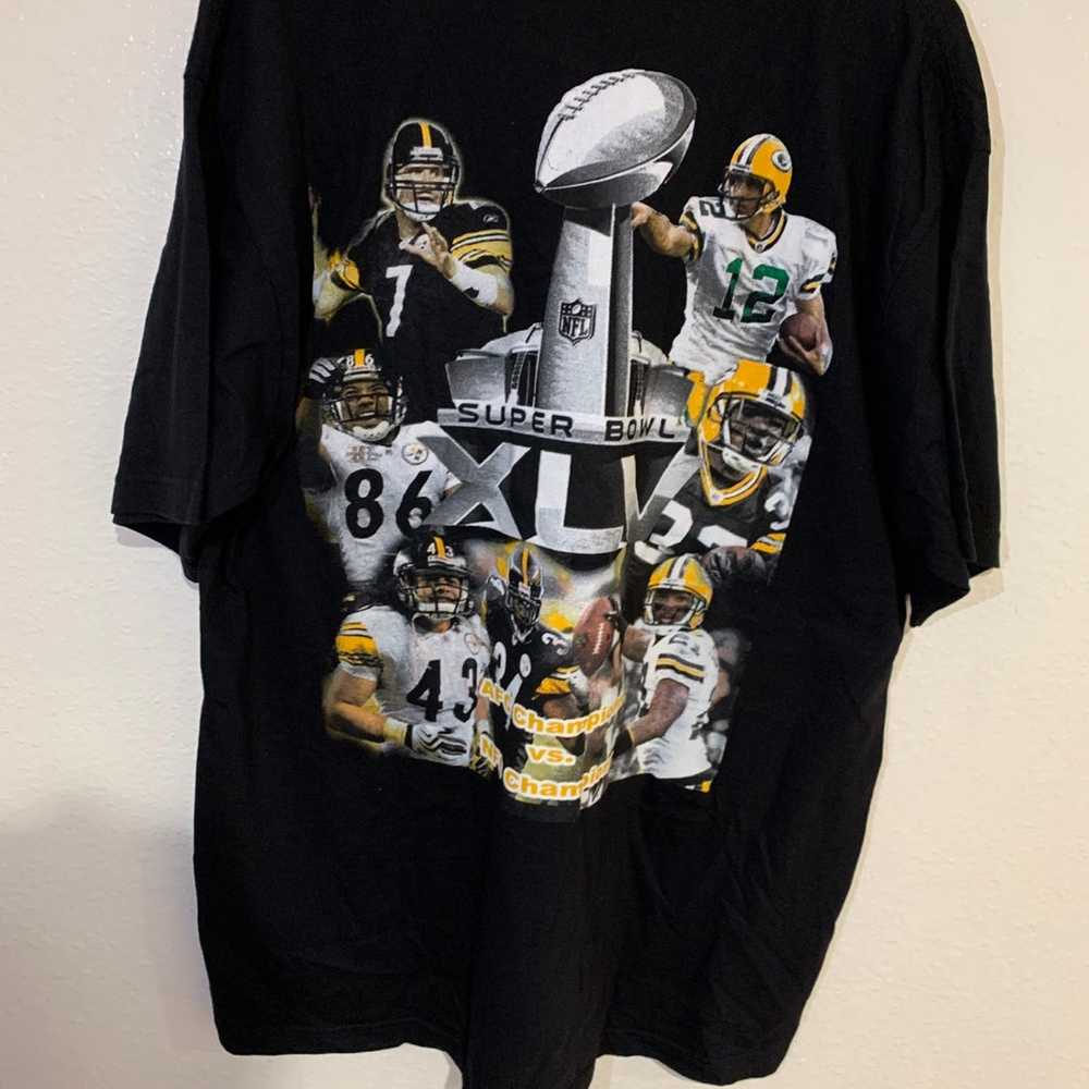 Steelers Vs Packers Super bowl 2011 shirt - image 1