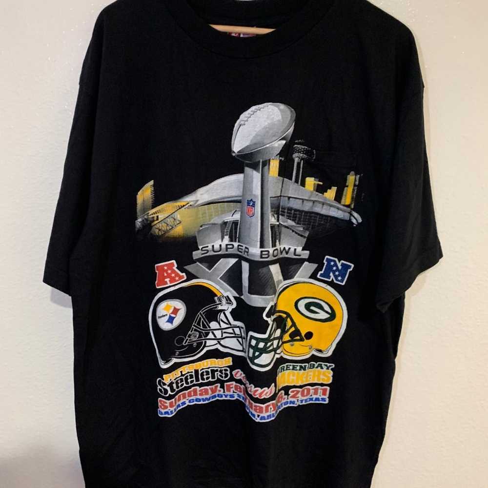 Steelers Vs Packers Super bowl 2011 shirt - image 2