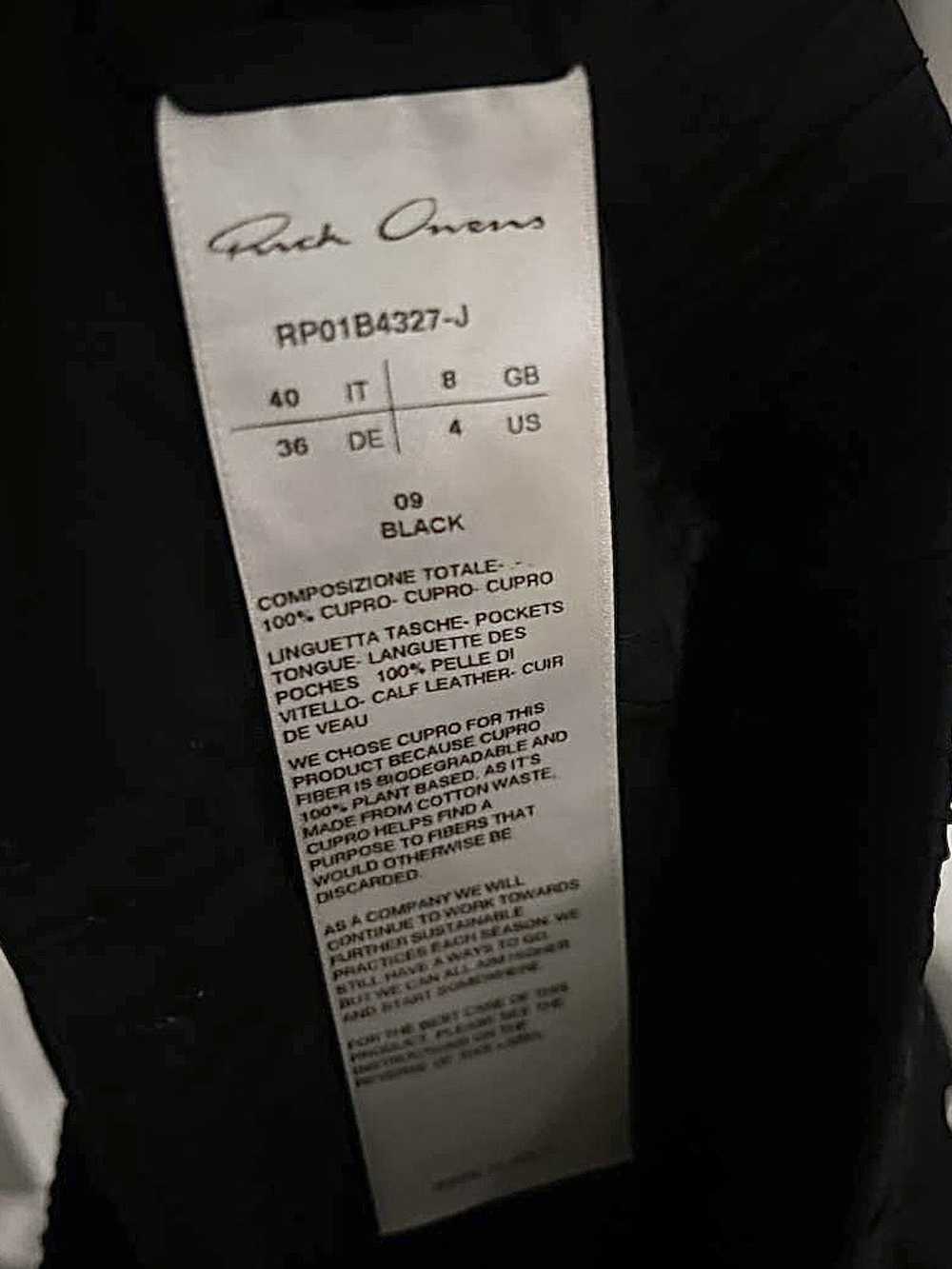 Rick Owens Rick Owens Cargo pants black - image 5