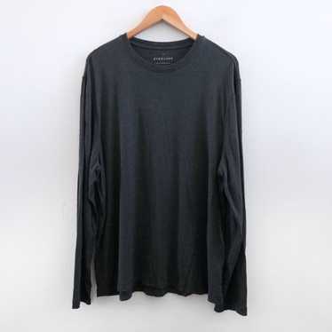EVERLANE Rayon Wool Blend Long Sleeve T-Shirt XXL 