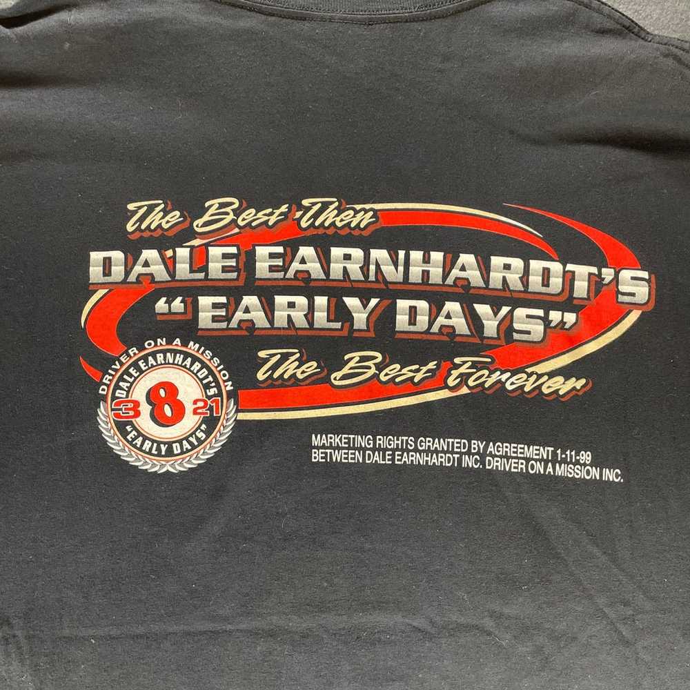 Dale Earnhardt "Early Days" Racing Black Two Side… - image 7