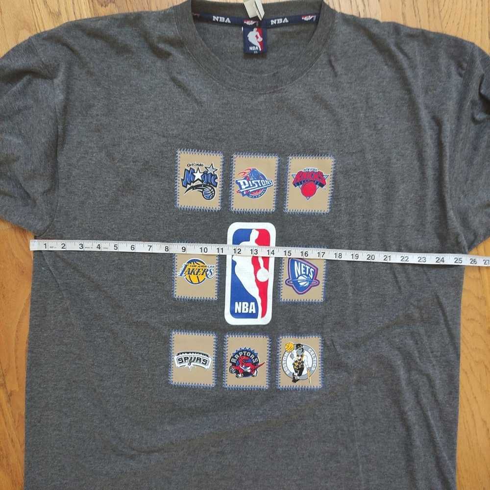 NBA Team Logo Longsleeve T shirt mens XXL - image 7
