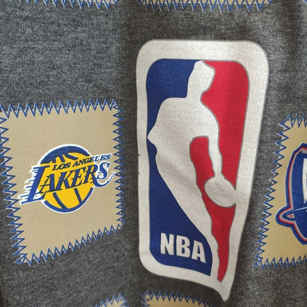 NBA Team Logo Longsleeve T shirt mens XXL - image 9