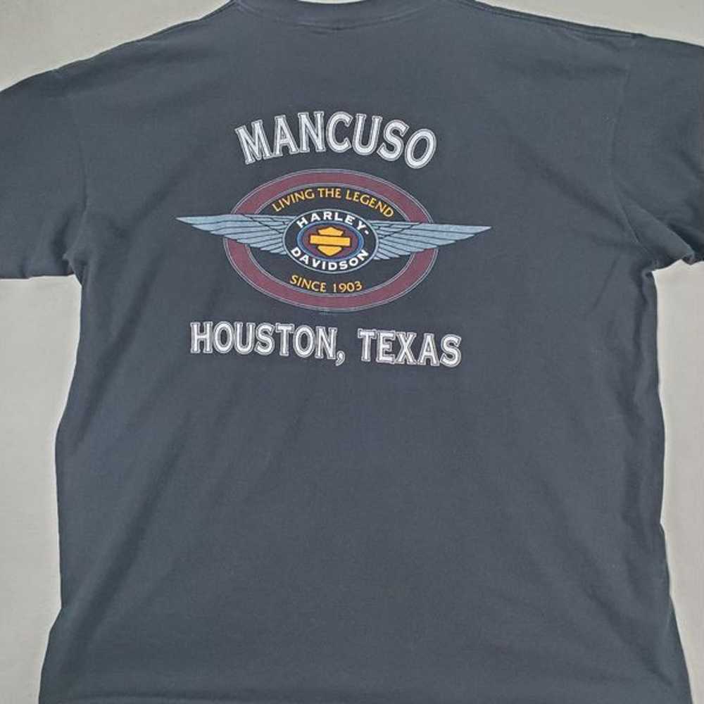 Harley-Davidson Mancuso Houston, TX 1996 Men's T-… - image 9