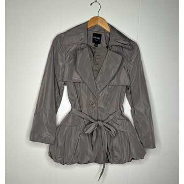 Insight INSIGHT Gray Womens Button Up Jacket With… - image 1