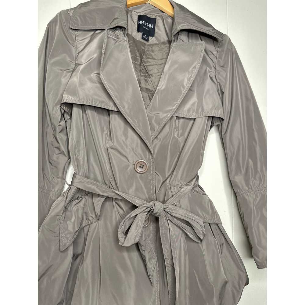 Insight INSIGHT Gray Womens Button Up Jacket With… - image 7