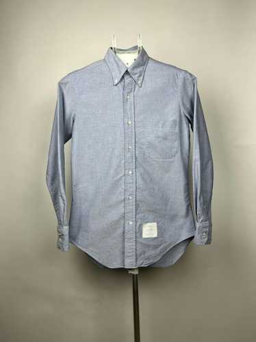 Luxury × Thom Browne Thom Browne Oxford Shirt But… - image 1