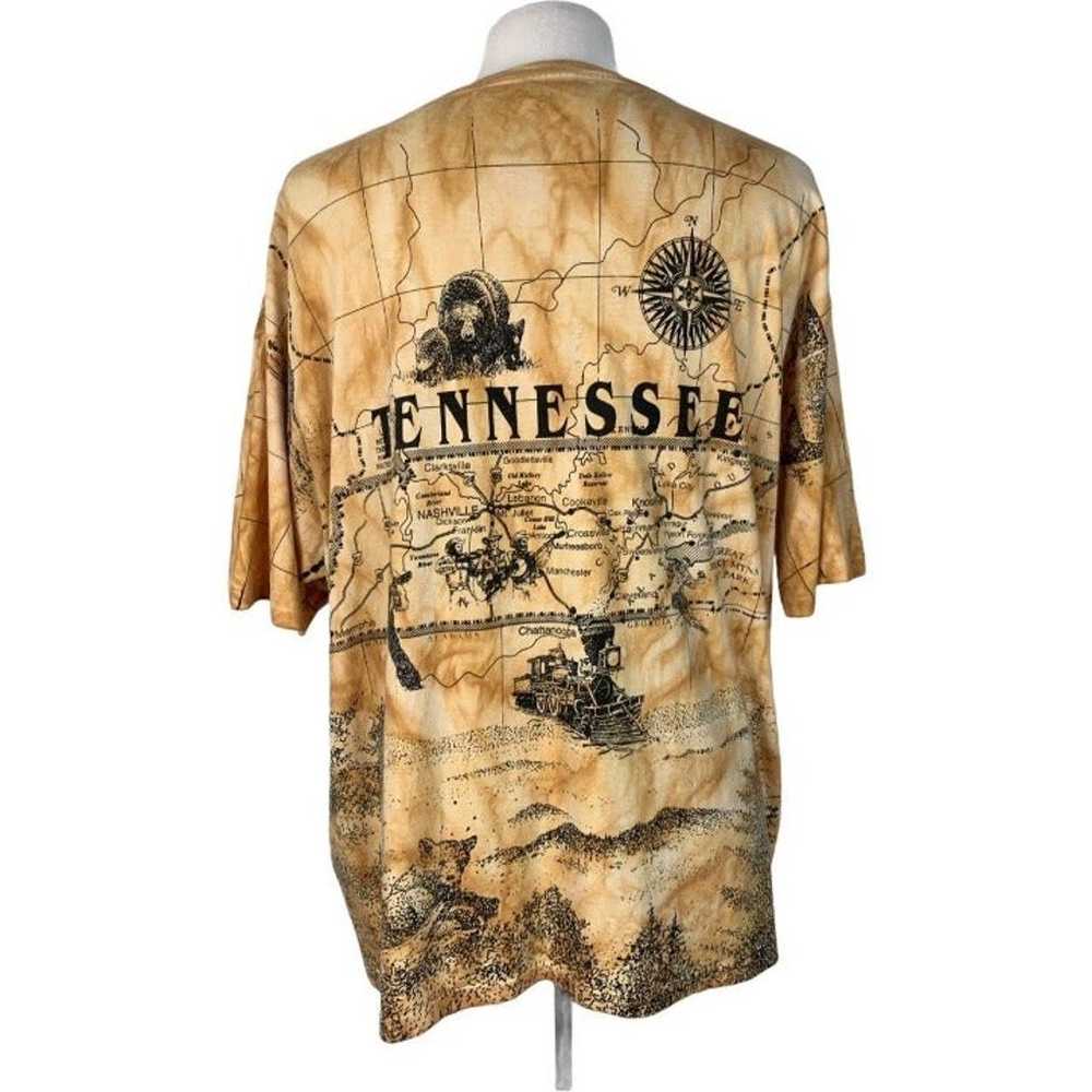 Vintage Tennessee T-Shirt XXL Tie Dye - image 3