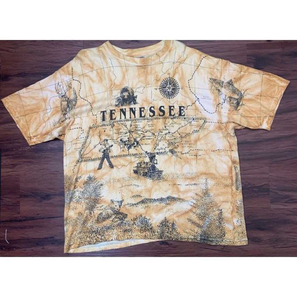 Vintage Tennessee T-Shirt XXL Tie Dye - image 5