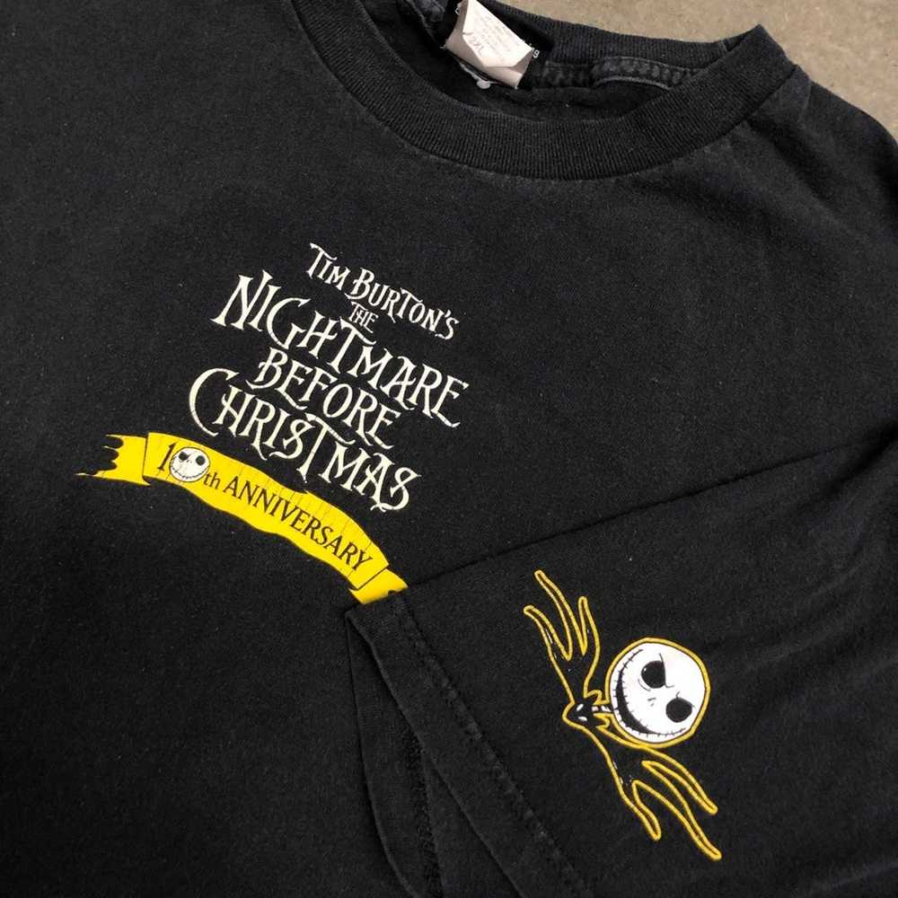 Vintage Disney The Nightmare Before Christmas 10t… - image 3